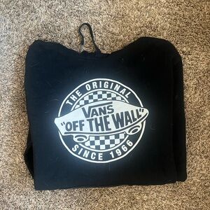 Vans xxl boys hoodie black
